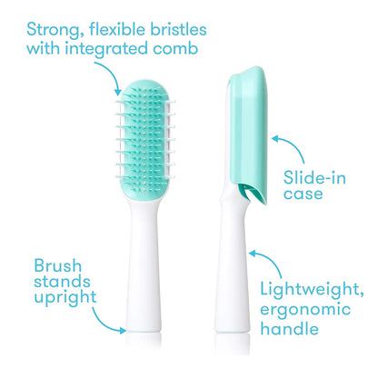 Detangling Hairbrush for Thick or Curly