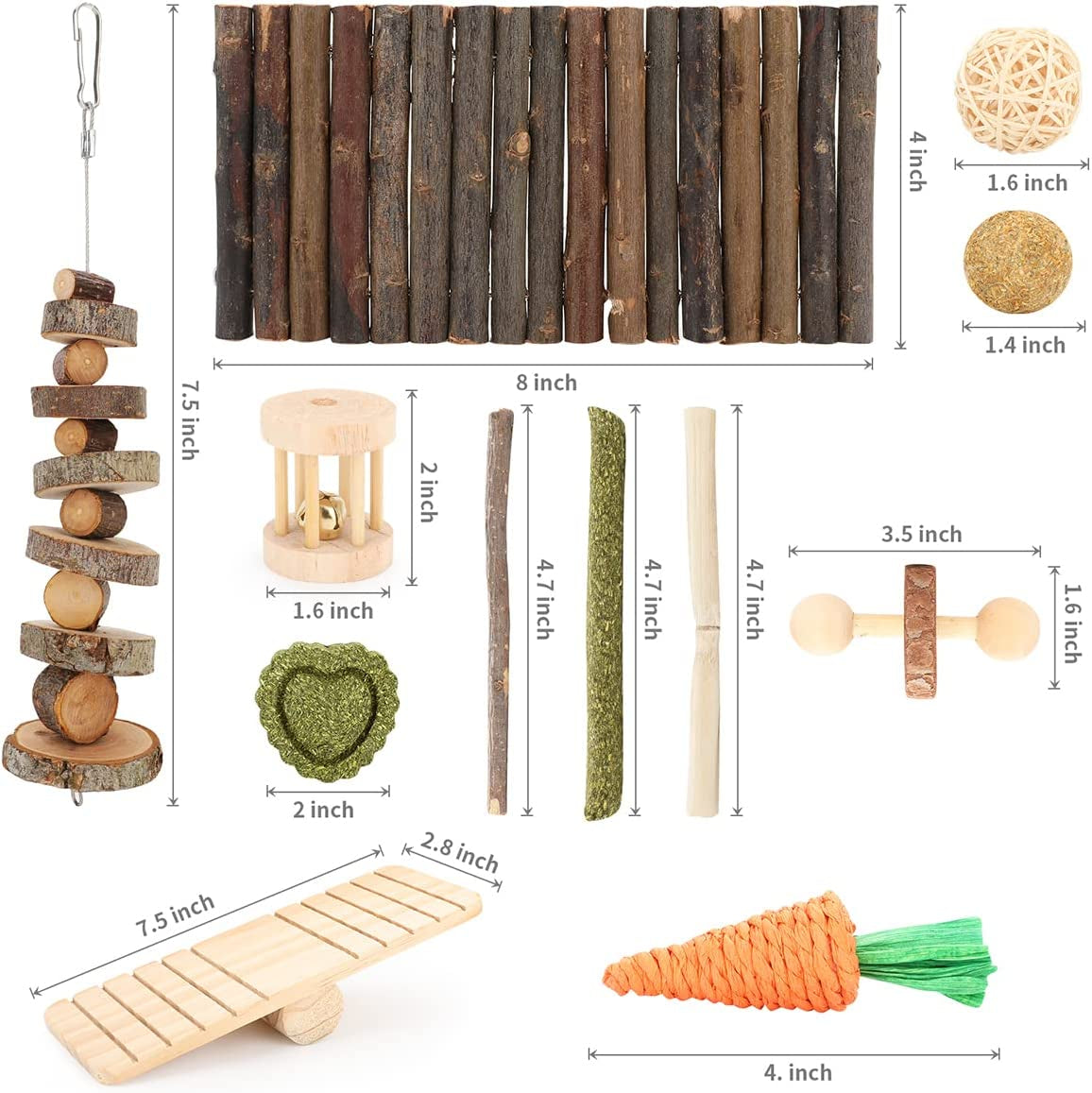 Hamster Cage Accessories, 12 Different