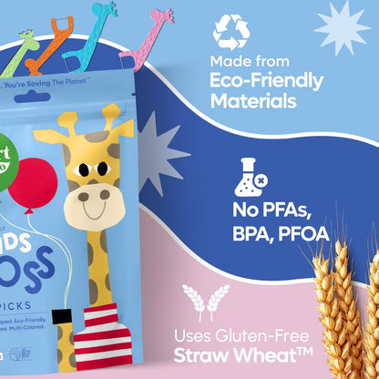 Eco-Friendly Kids Flossers (200Ct)