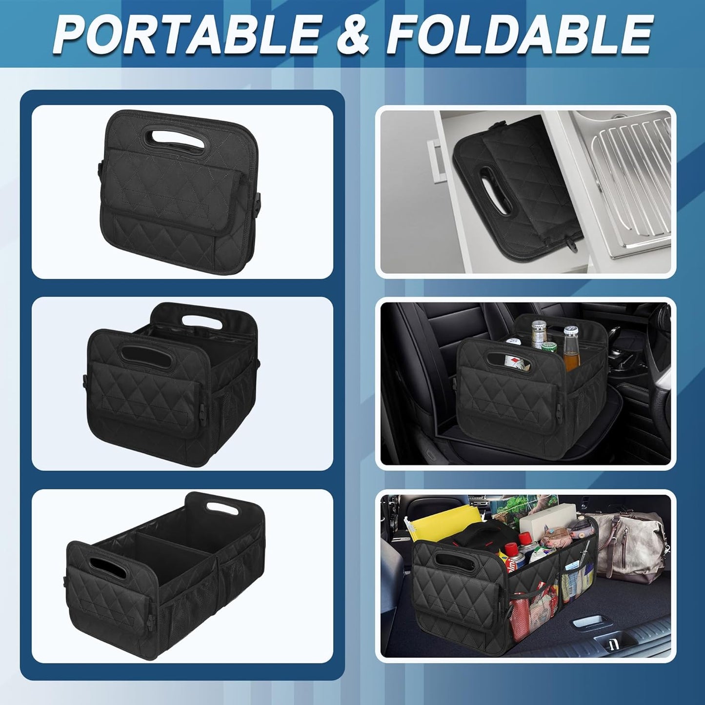 Car Trunk Organizer for SUV Car 
