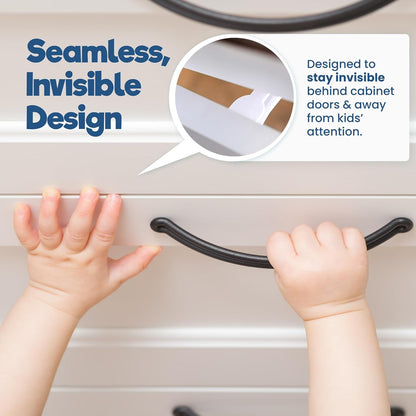Upgraded Invisible Baby Proofing Cabinet