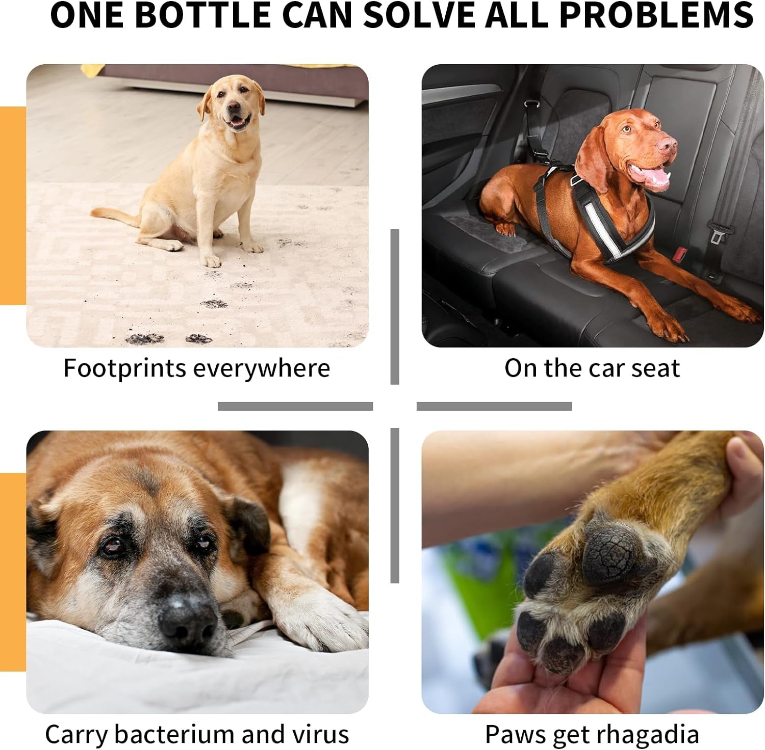 Paw Cleaner for Dogs and Cats,Magic Foam