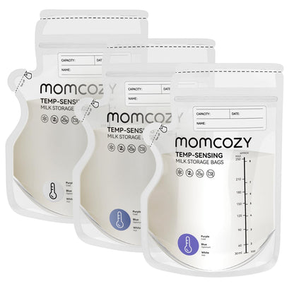 Breastmilk Storage Bag, 8Oz,Temp-Sensing
