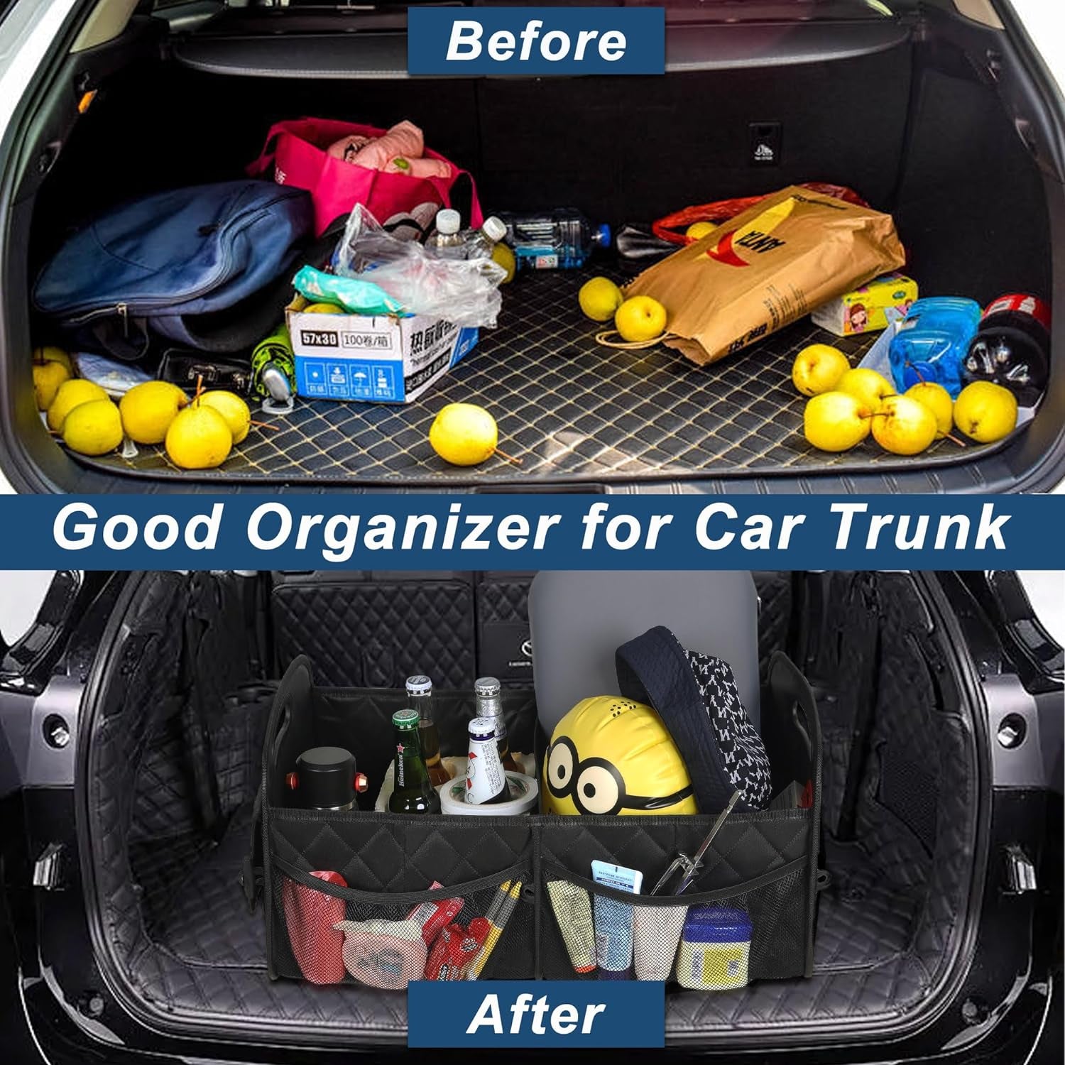 Car Trunk Organizer for SUV Car 