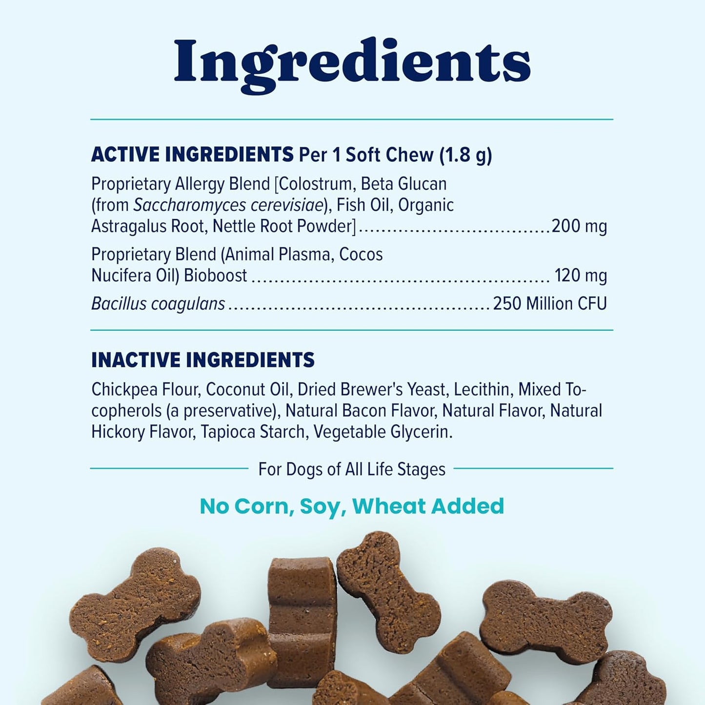 Dog Allergy Relief Chews - Dog Itching