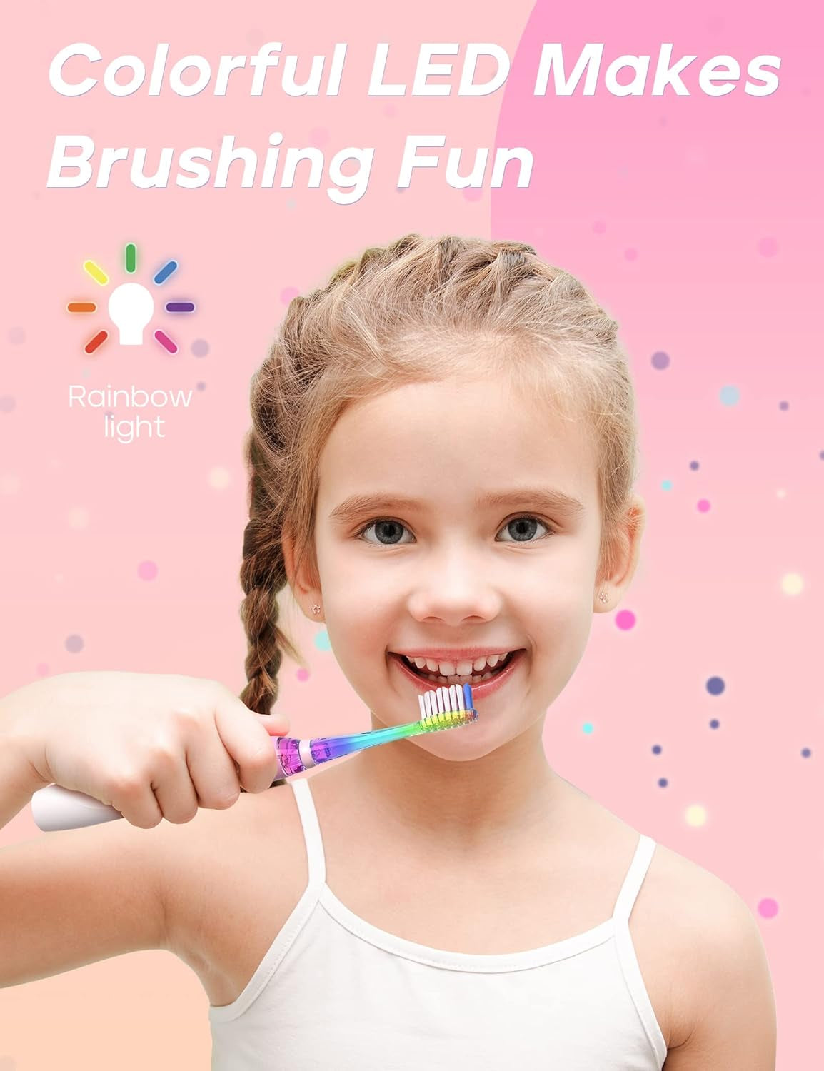 Kids Electric Toothbrush with 2Min Timer