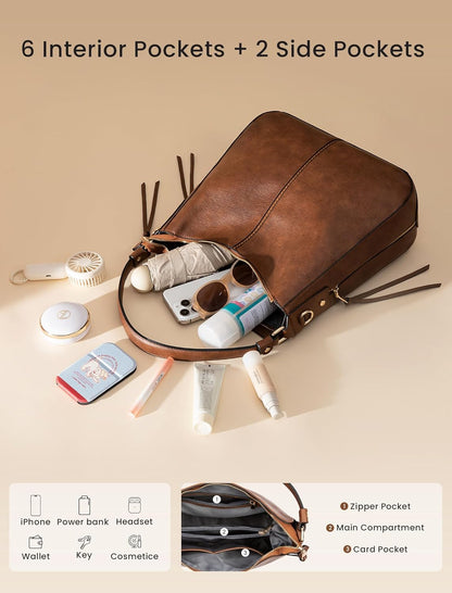 Hobo Crossbody Bags for Women Designer
