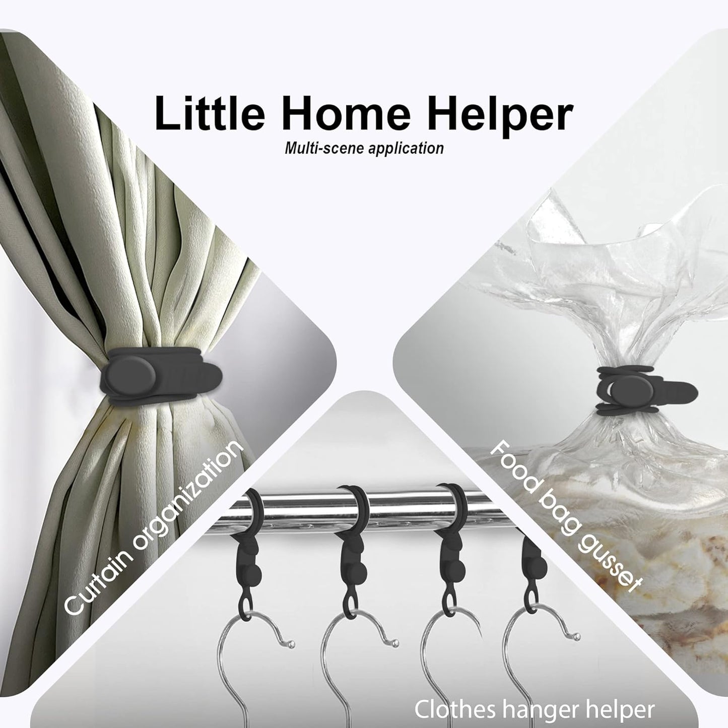 Silicone Cable Ties Cord Organizer