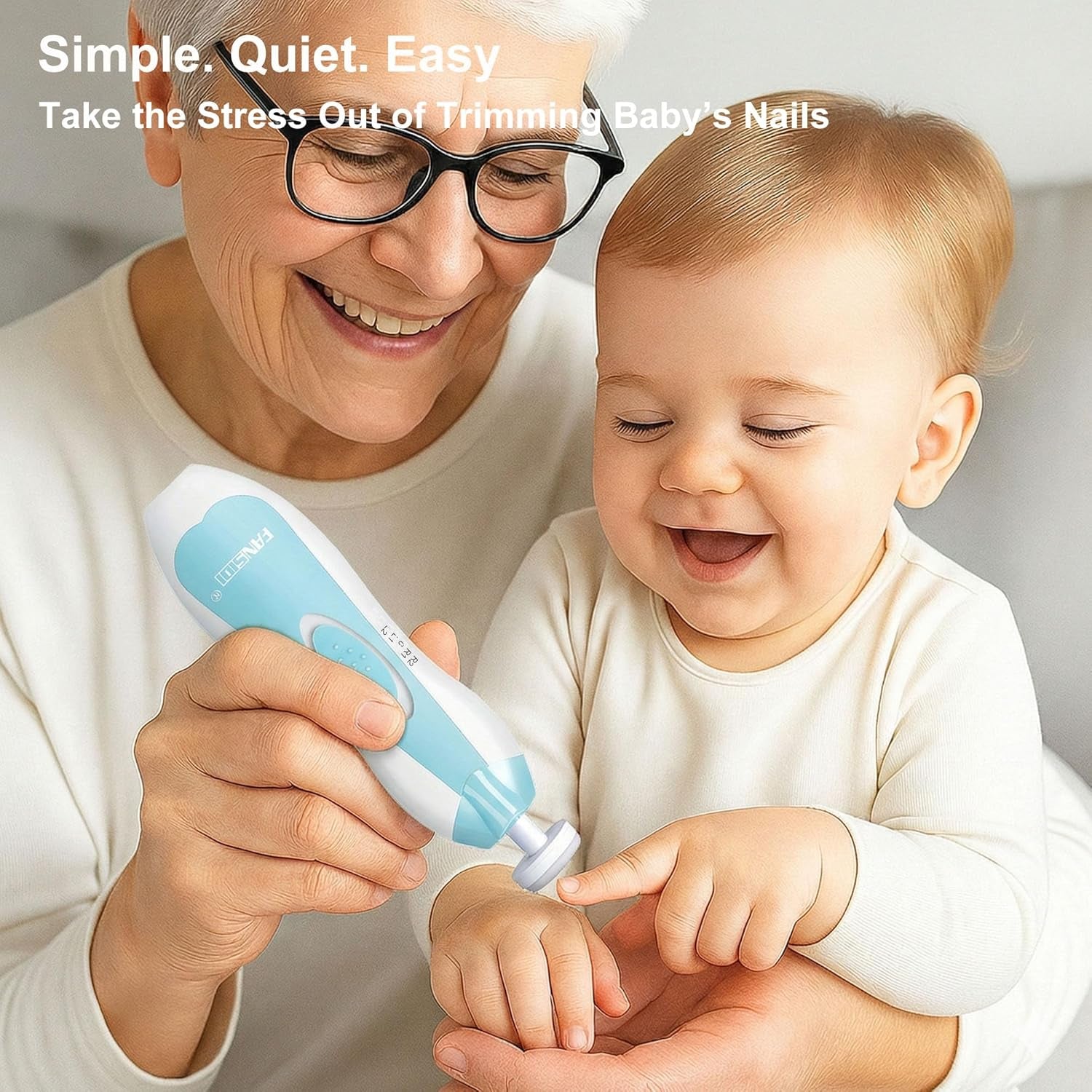 Upgraded Baby Nail Trimmer Electric Easy