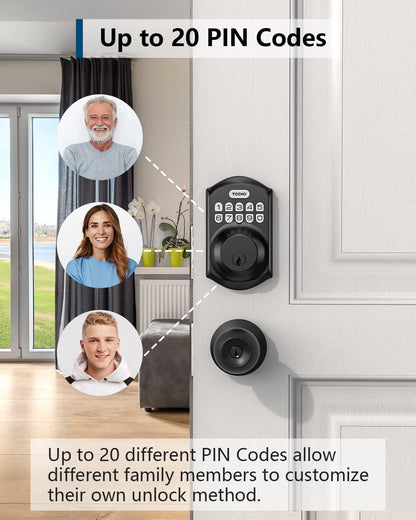 TE001 Keyless Entry Door Lock withKeypad