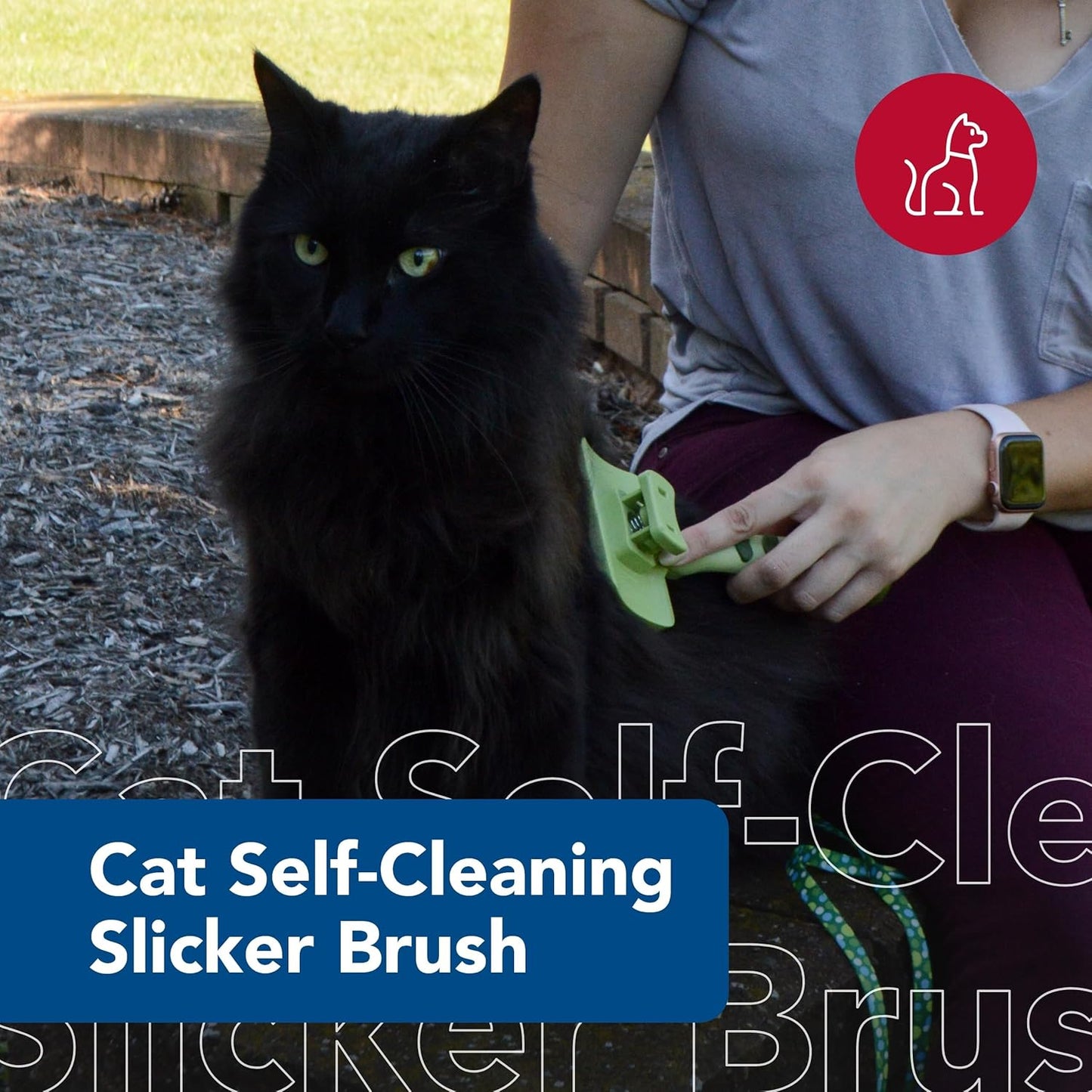 Pet Safari - Cat Self-Cleaning Slicker 