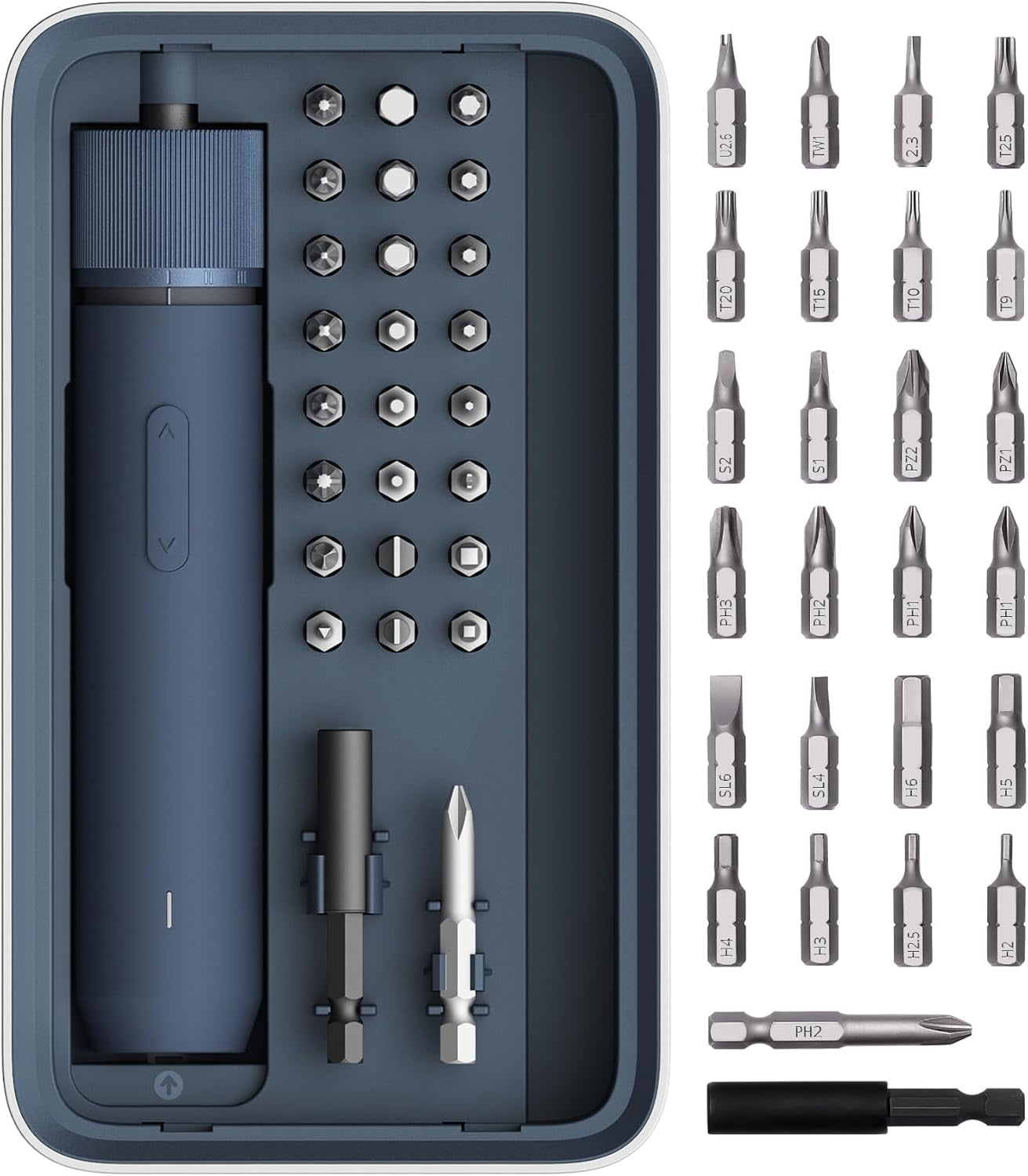 Electric Screwdriver Kit, Upgraded 1/4''