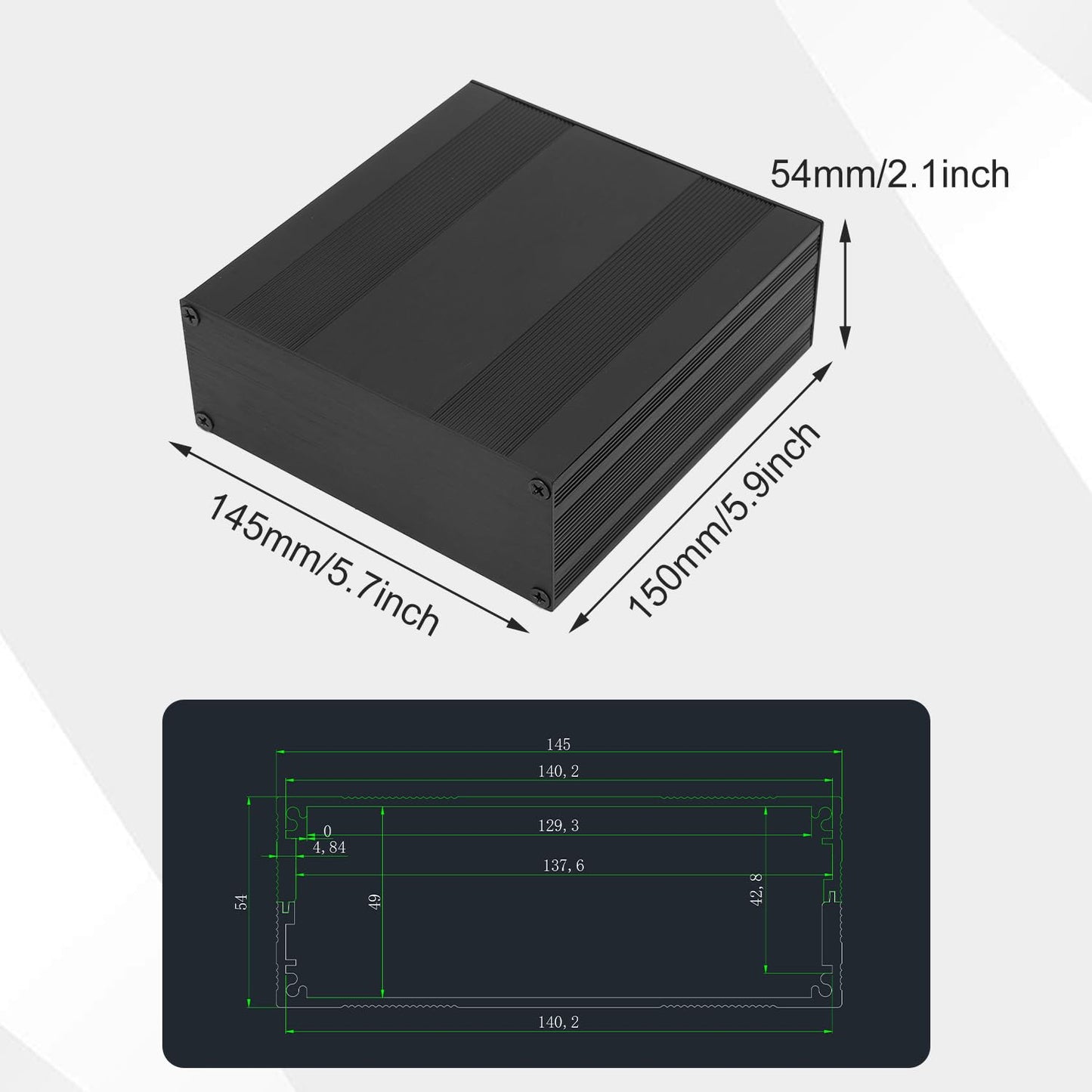 Aluminum Electronic Project Box