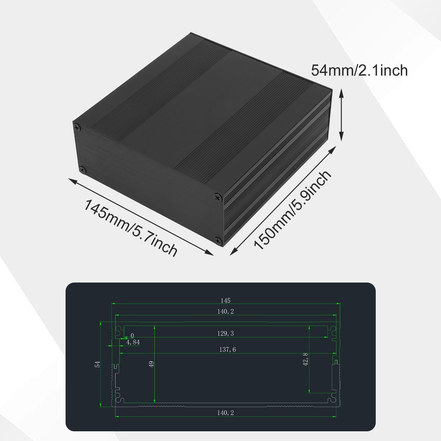 Aluminum Electronic Project Box
