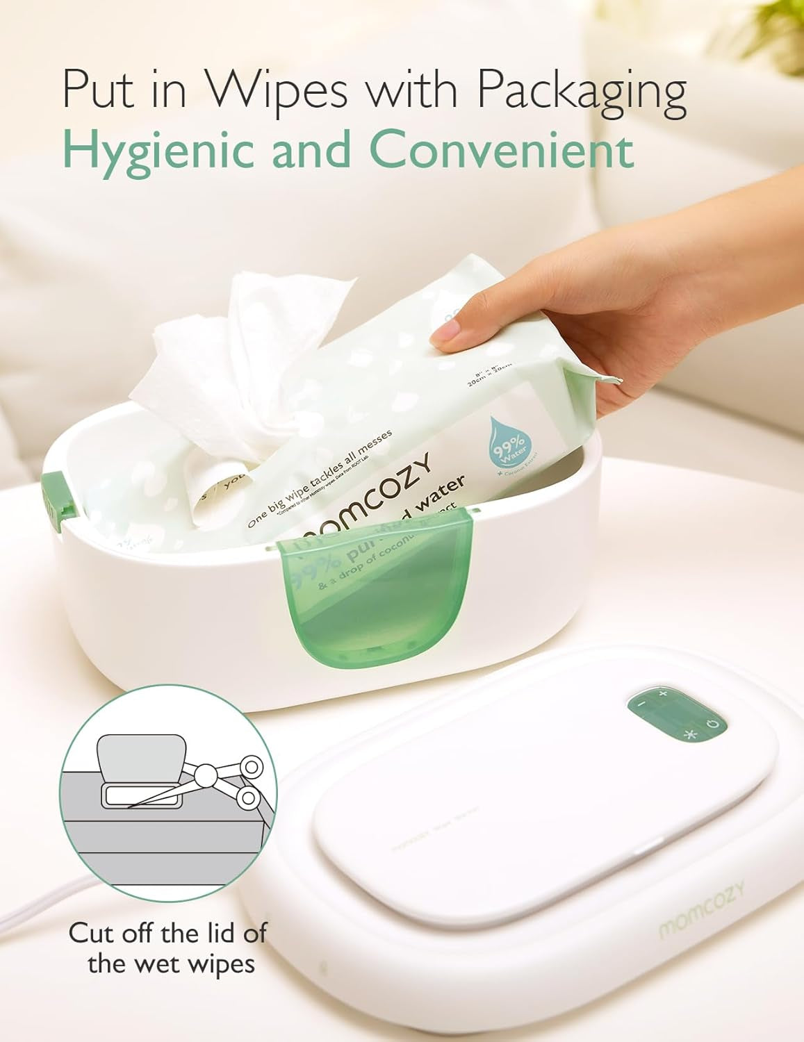 Baby Wipe Warmer Innovative Spring Desig