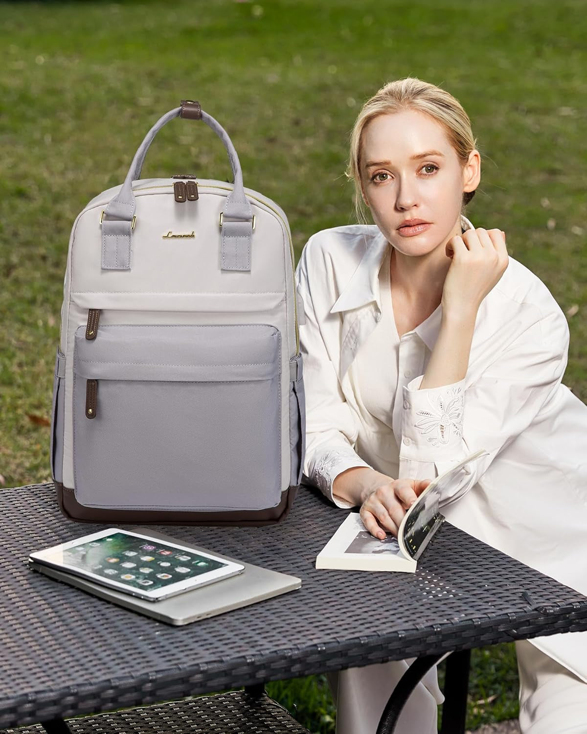 Travel Laptop Backpack Women, 15.6 Inch