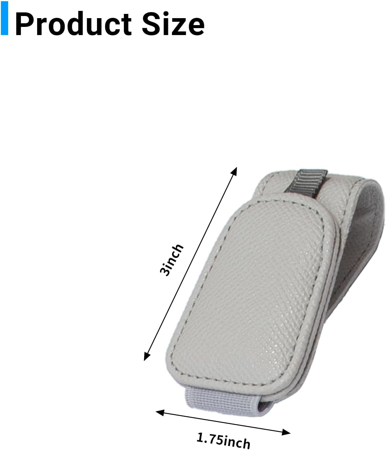 2 Packs Magnetic Sunglass Holder for Car