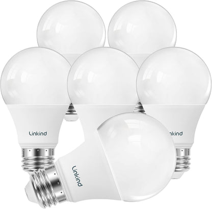 A19 LED Light Bulb, 60W Equivalent 2700K