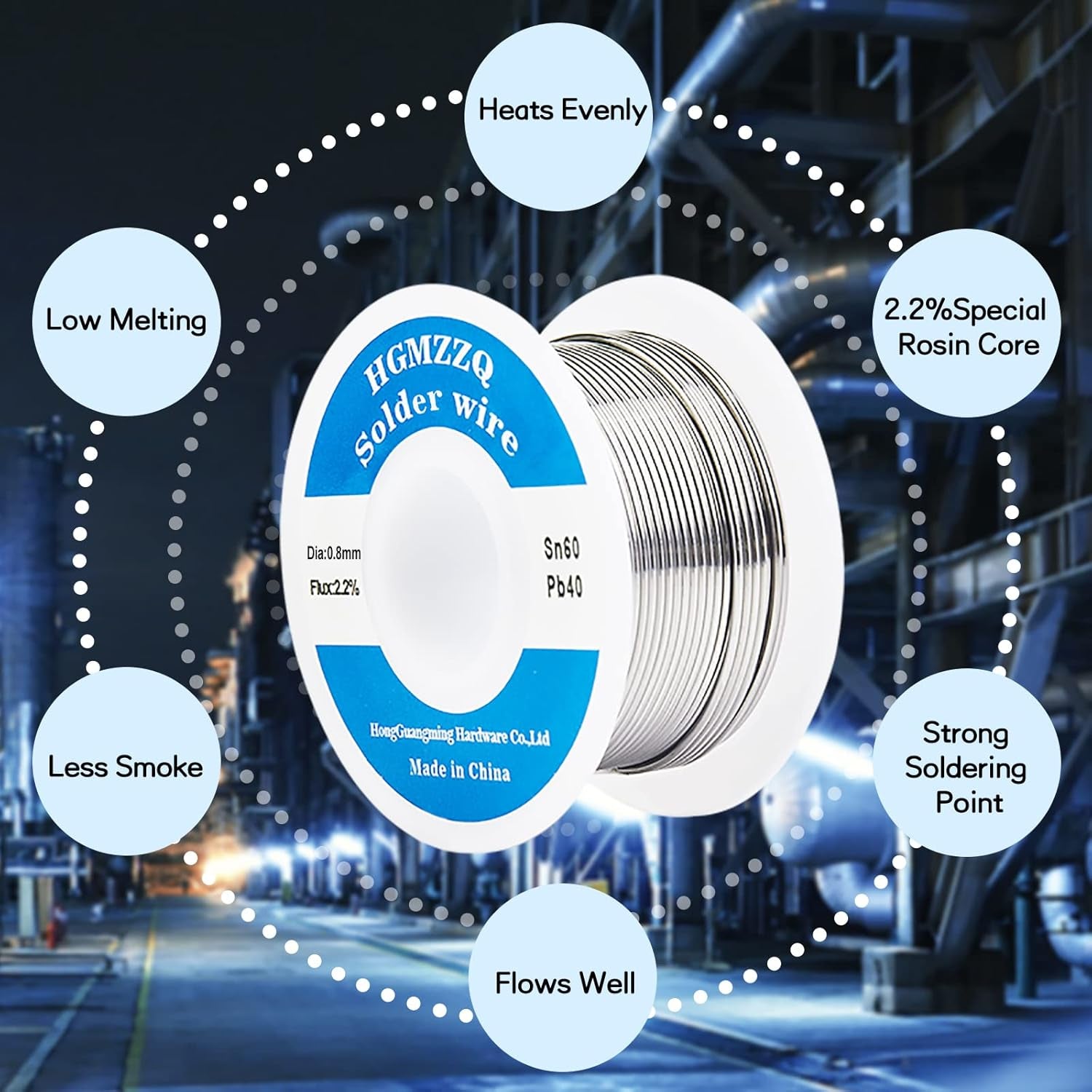 60/40 Tin Lead Solder Wire with Rosin