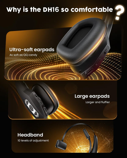 Trucker Bluetooth Headset with Charging