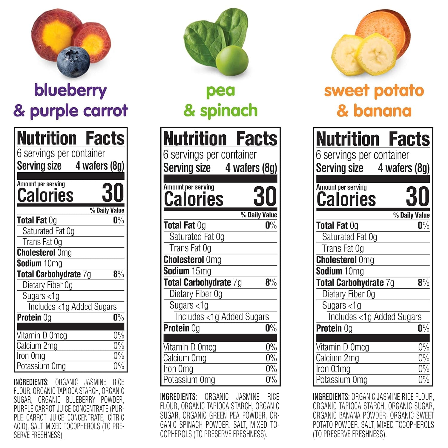 Organics Teether, 3 Flavor Variety Pack