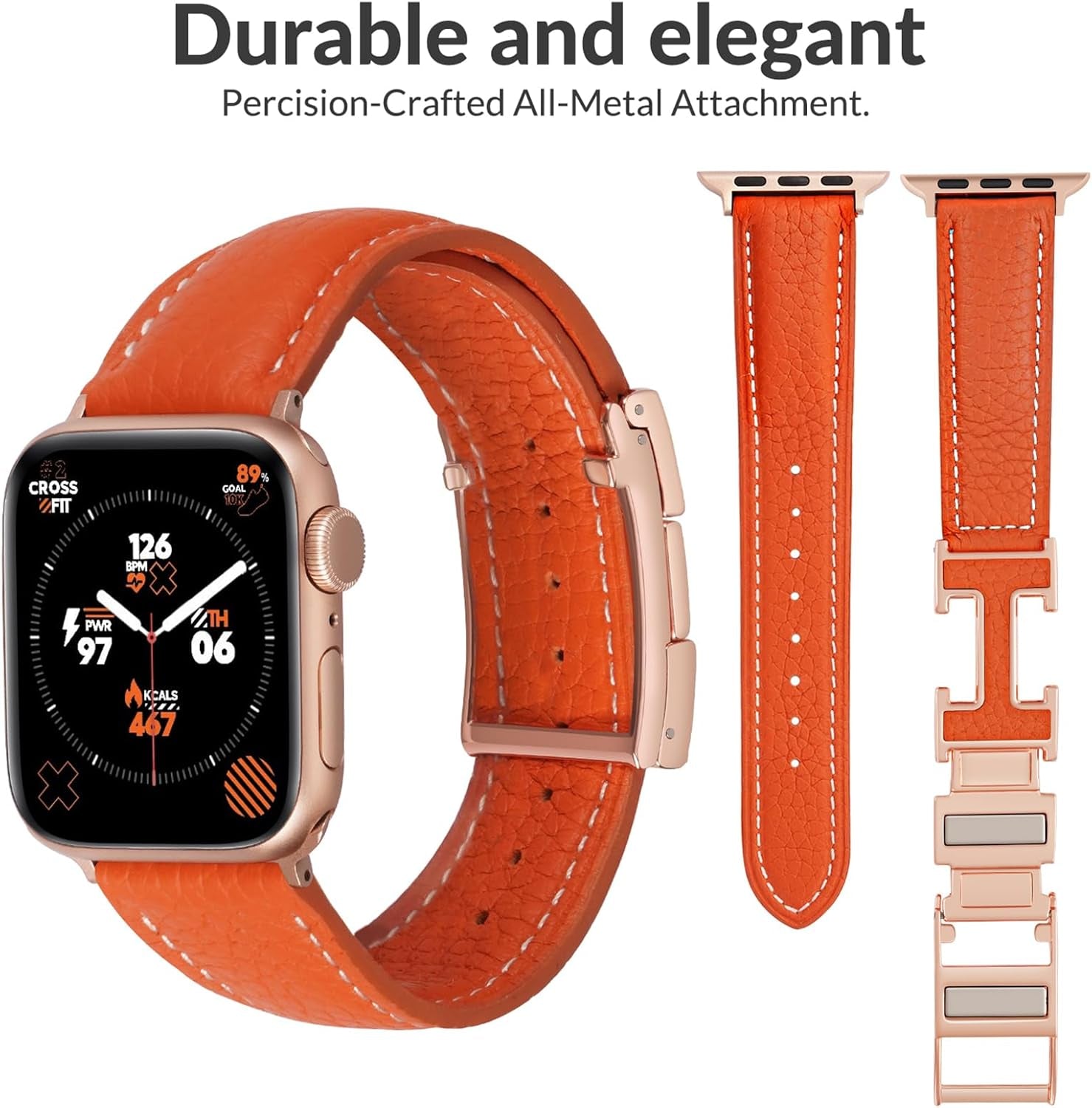 Leather Magnetic Band Compatible 