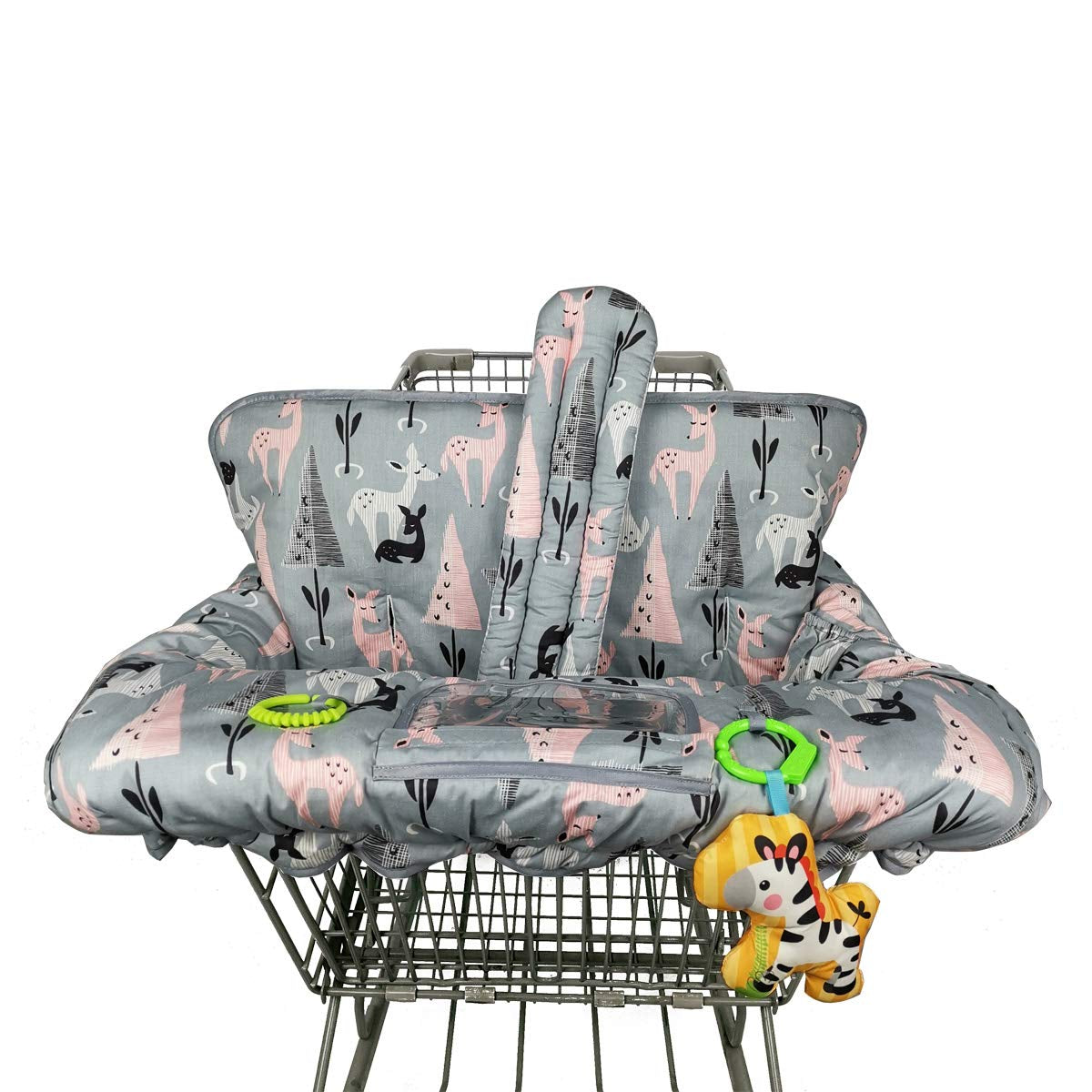 Shopping Cart Cover, 2-In-1 Cart Cover 
