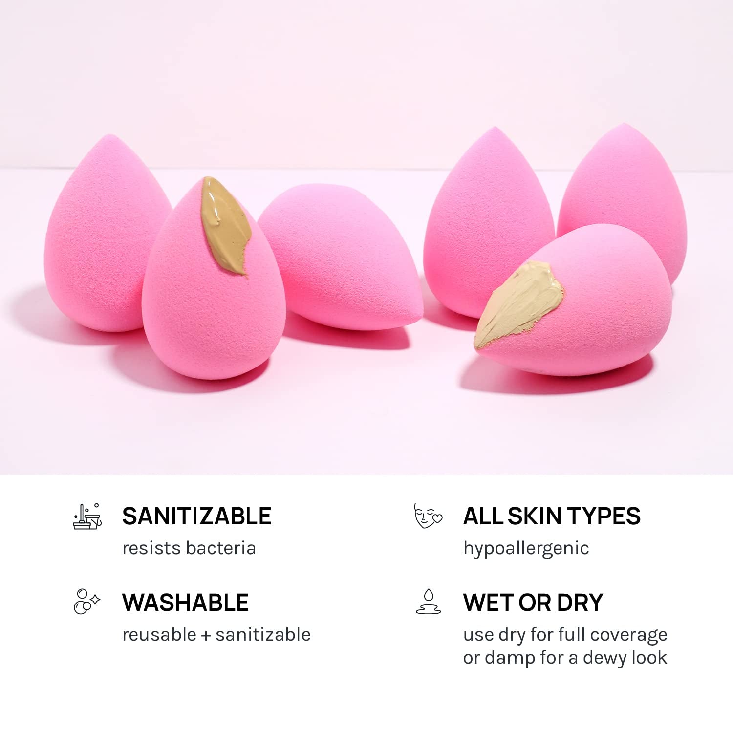 Collection Makeup Sponge Set Latex Free