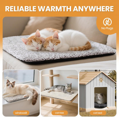 Self Warming Cat Bed Self Heating 