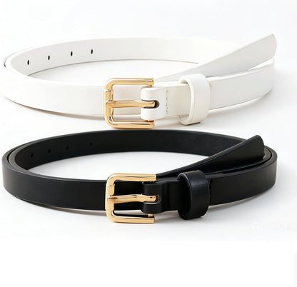 4 Pack Women Skinny Belts for Jeans