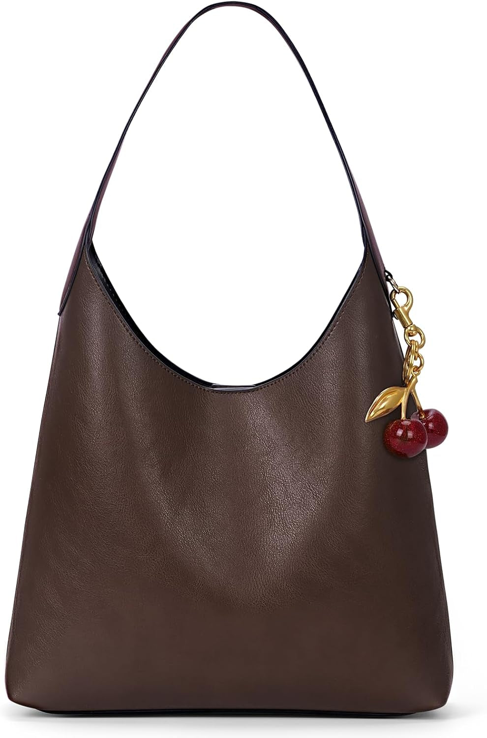 Faux Suede Hobo Bags Vegan Leather 