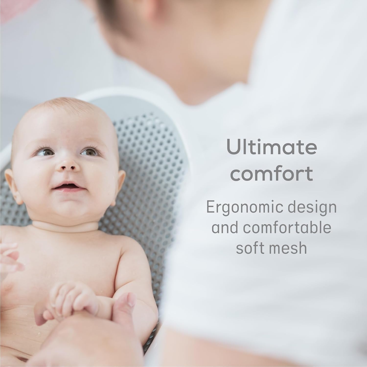 Baby Bath Support (Gray) ideal for Babie