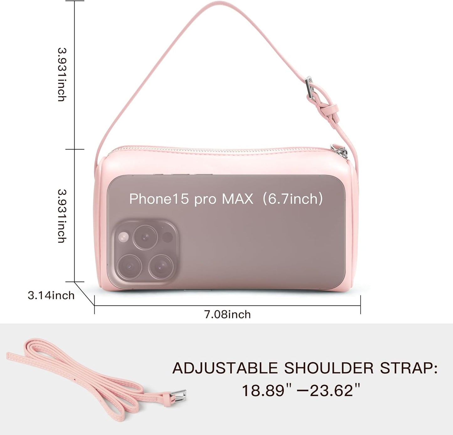Hobo Crossbody Bags for Women,Vegan 
