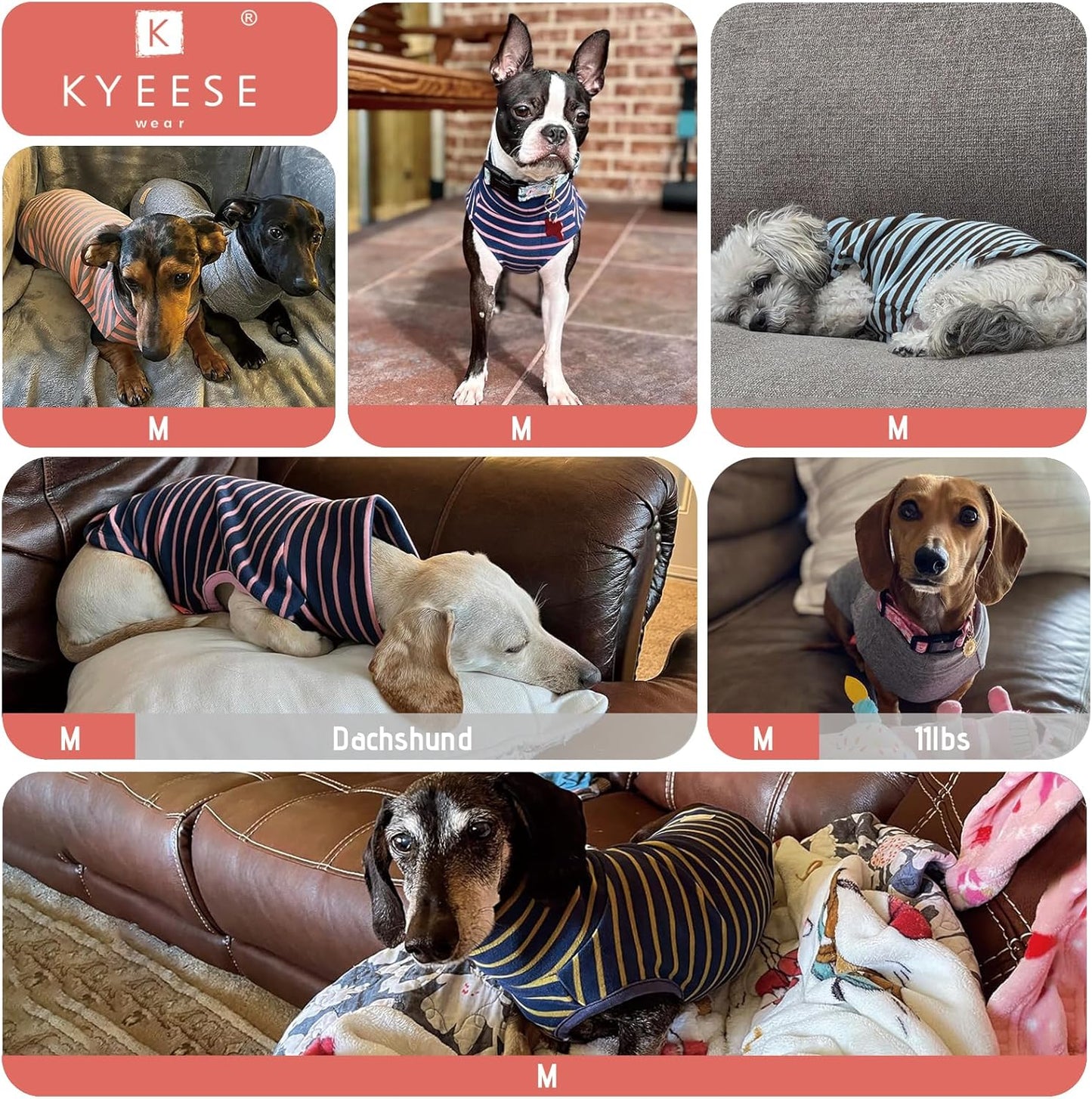 2Pack Dog Sweater Soft Dogs Clothes Warm