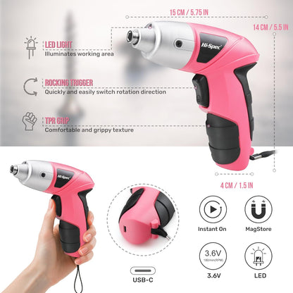Small Electric Screwdriver Mini Drill Set