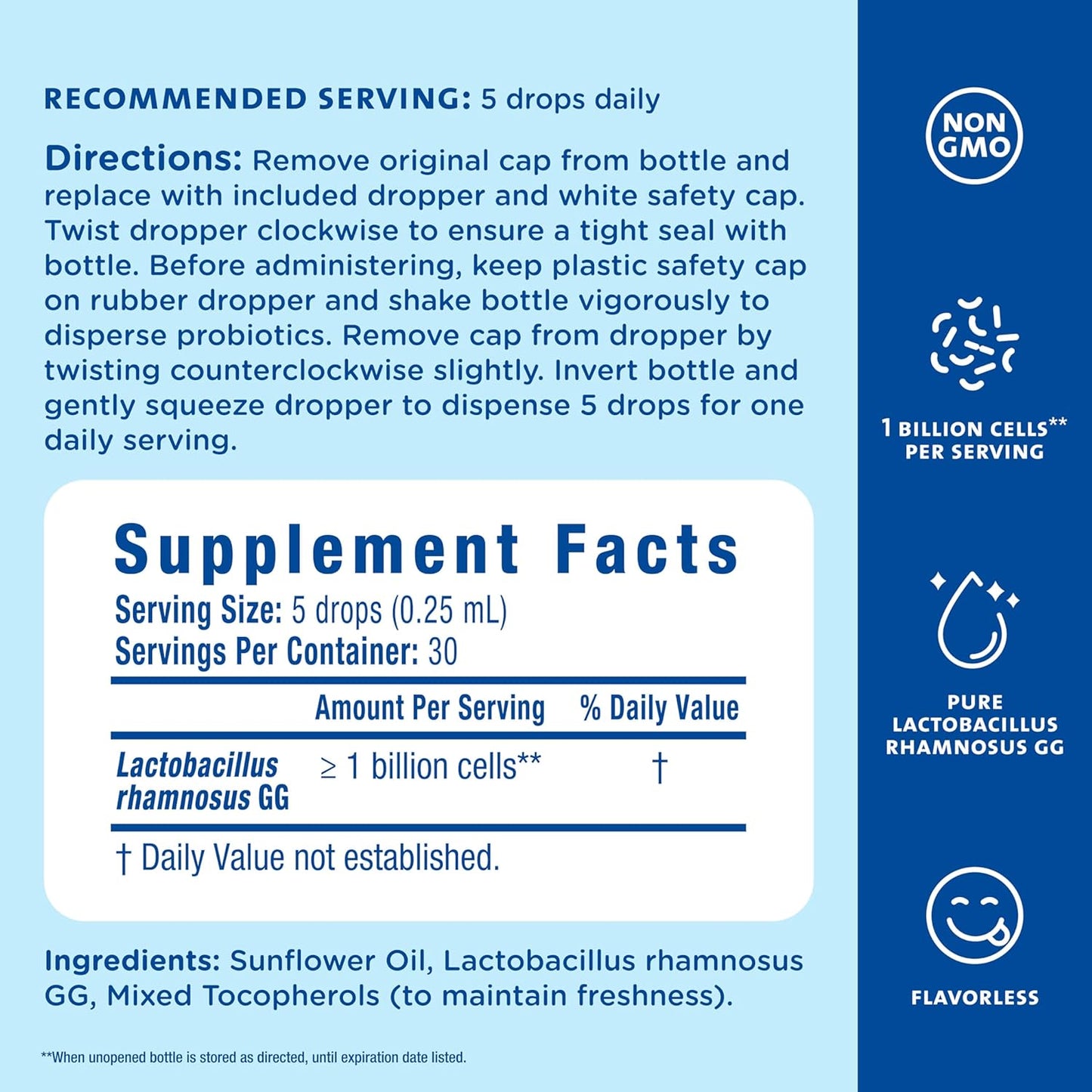 Baby Probiotic Drops Everyday - Gas,