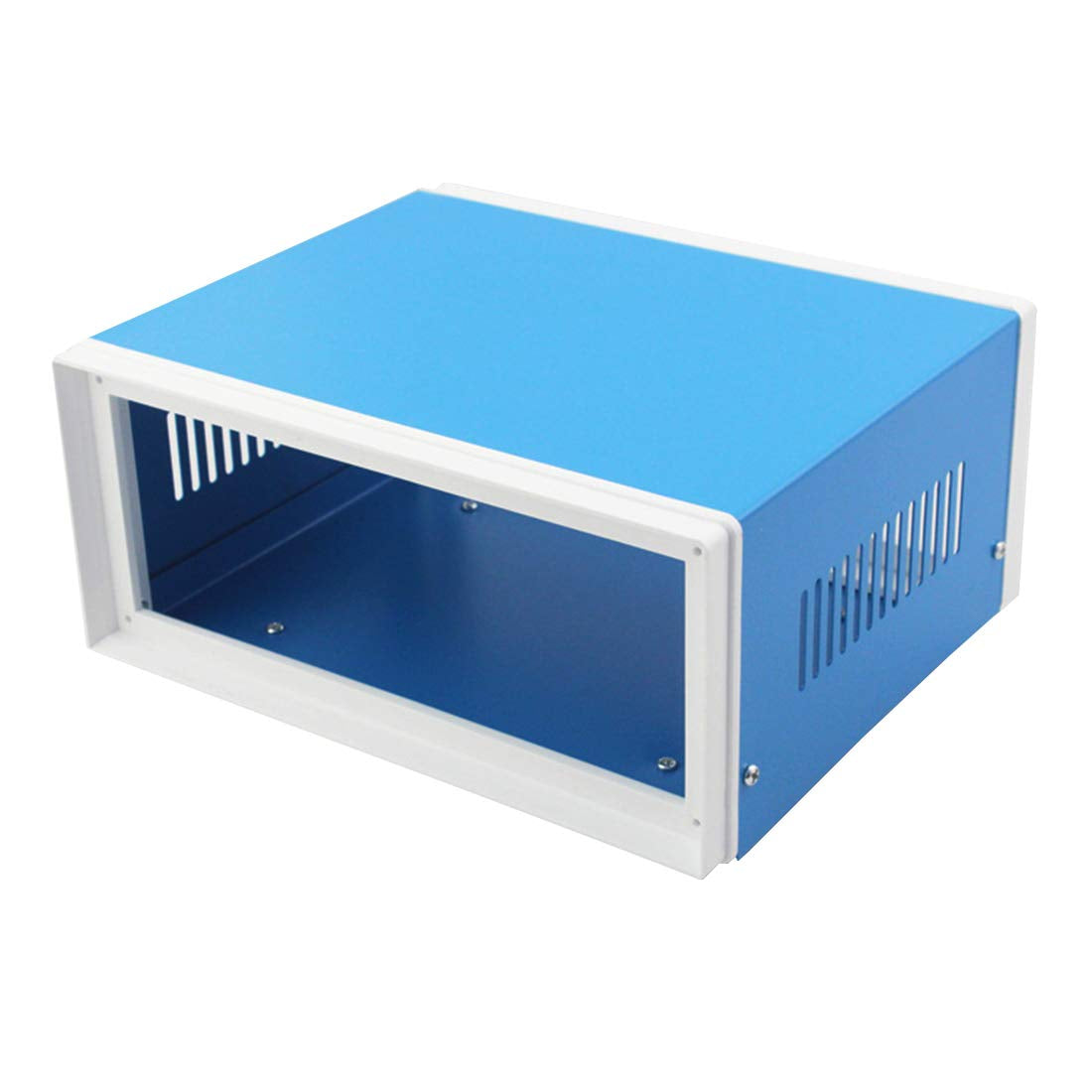 Electronic Enclosures Blue Metal 