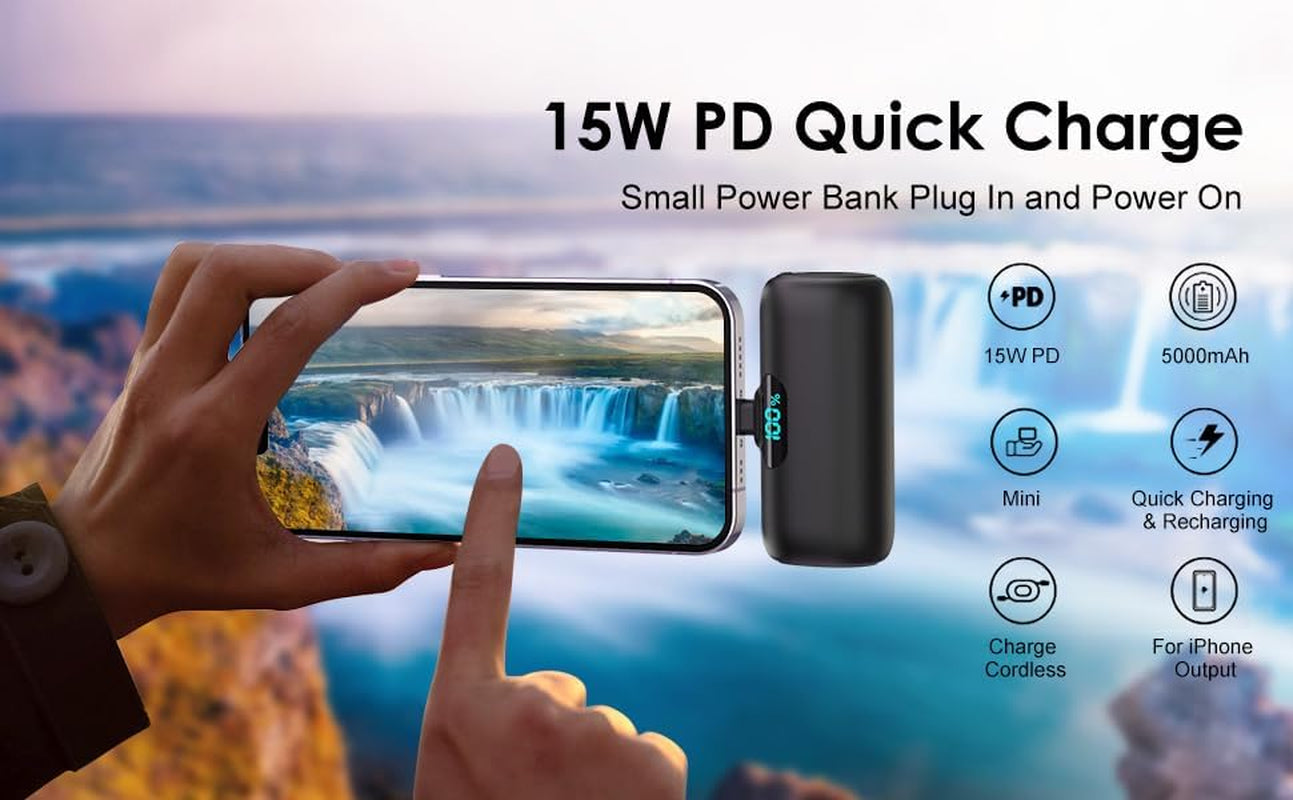 Mini Portable Charger for Iphone 14/13