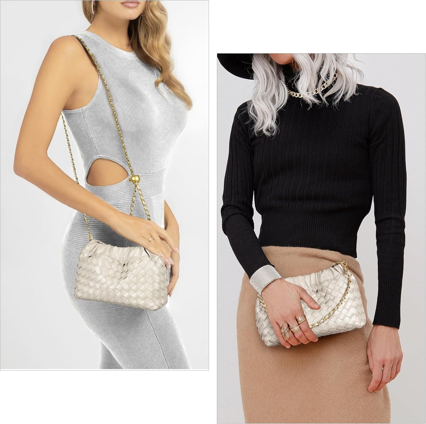 Woven Women'S Crossbody Bag & Evening 