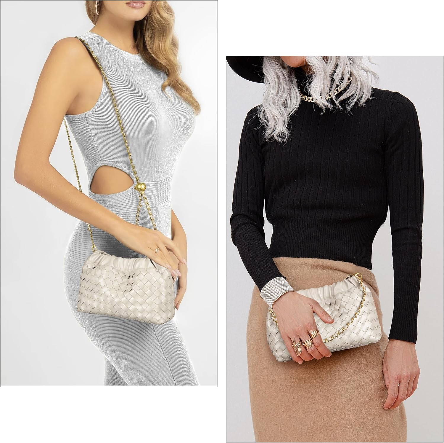 Woven Women'S Crossbody Bag & Evening 