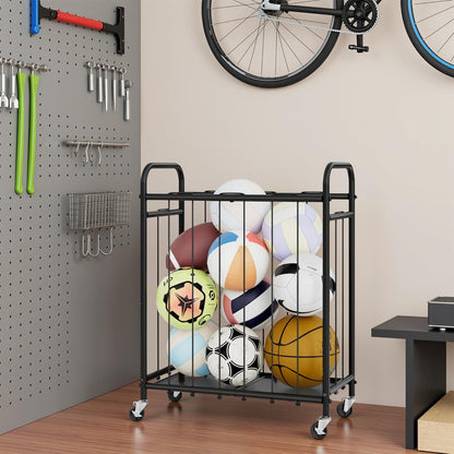 Ball Storage with Wheels, Ball Cart 