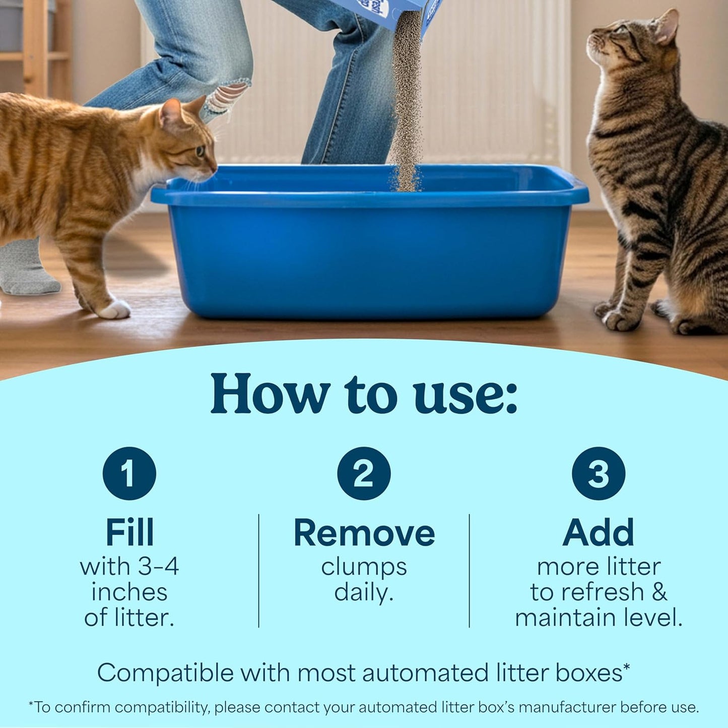 Clumping Cat Litter, Multi-Cat