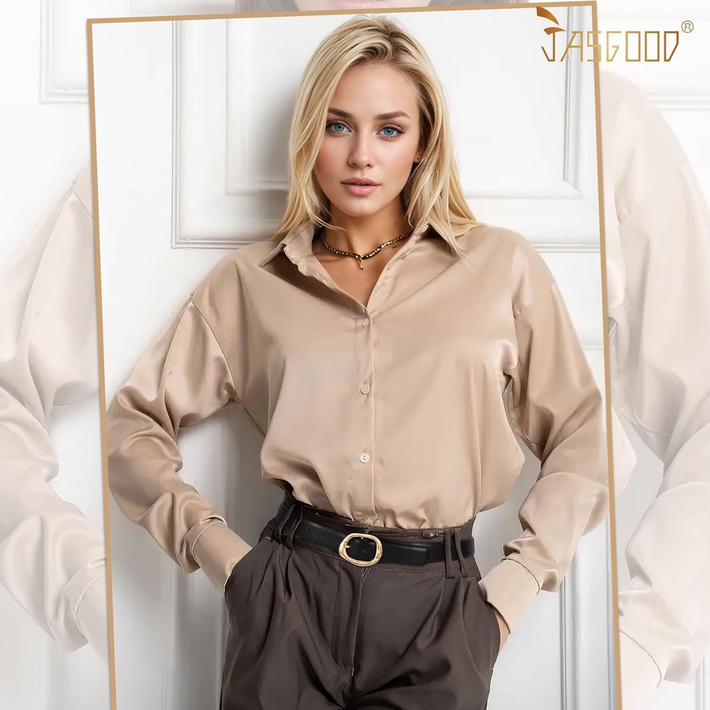 Women Leather Belt for Jeans Pants 