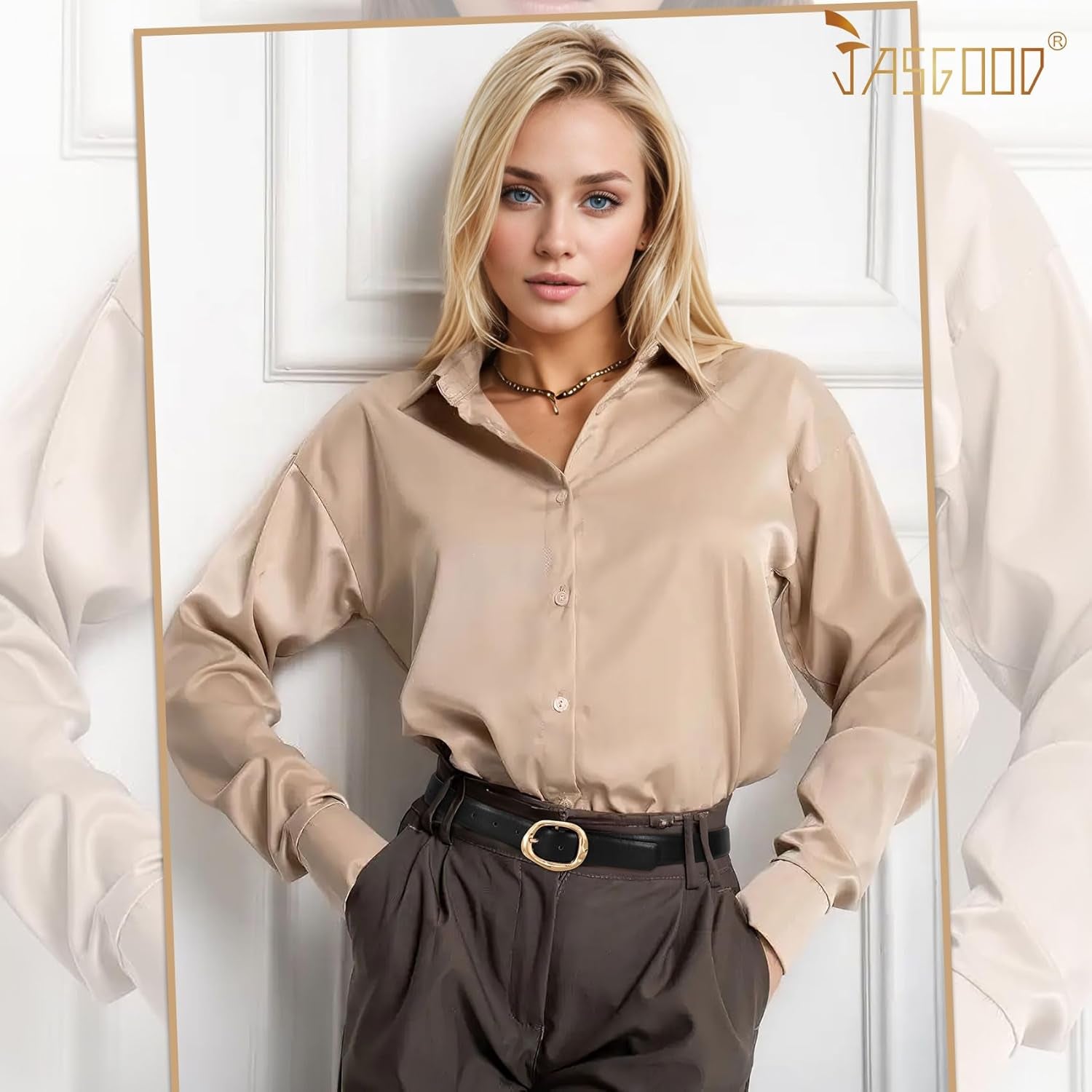 Women Leather Belt for Jeans Pants 
