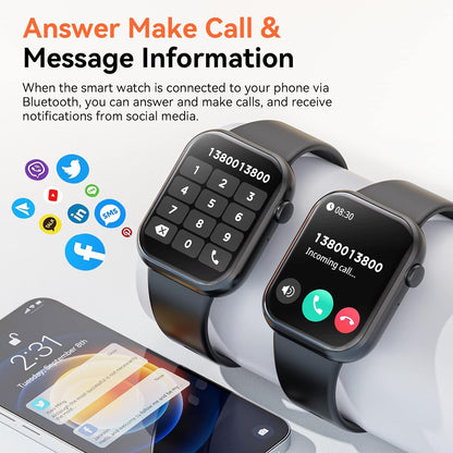 Smart Watch (Answer/Make Call) 1.85Inch