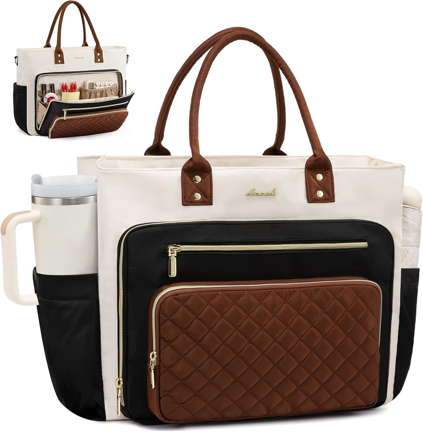 Teacher Tote Bag for Women Work, Laptop