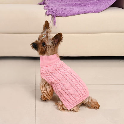 2 Pack Dog Sweaters for Small Dog Winter