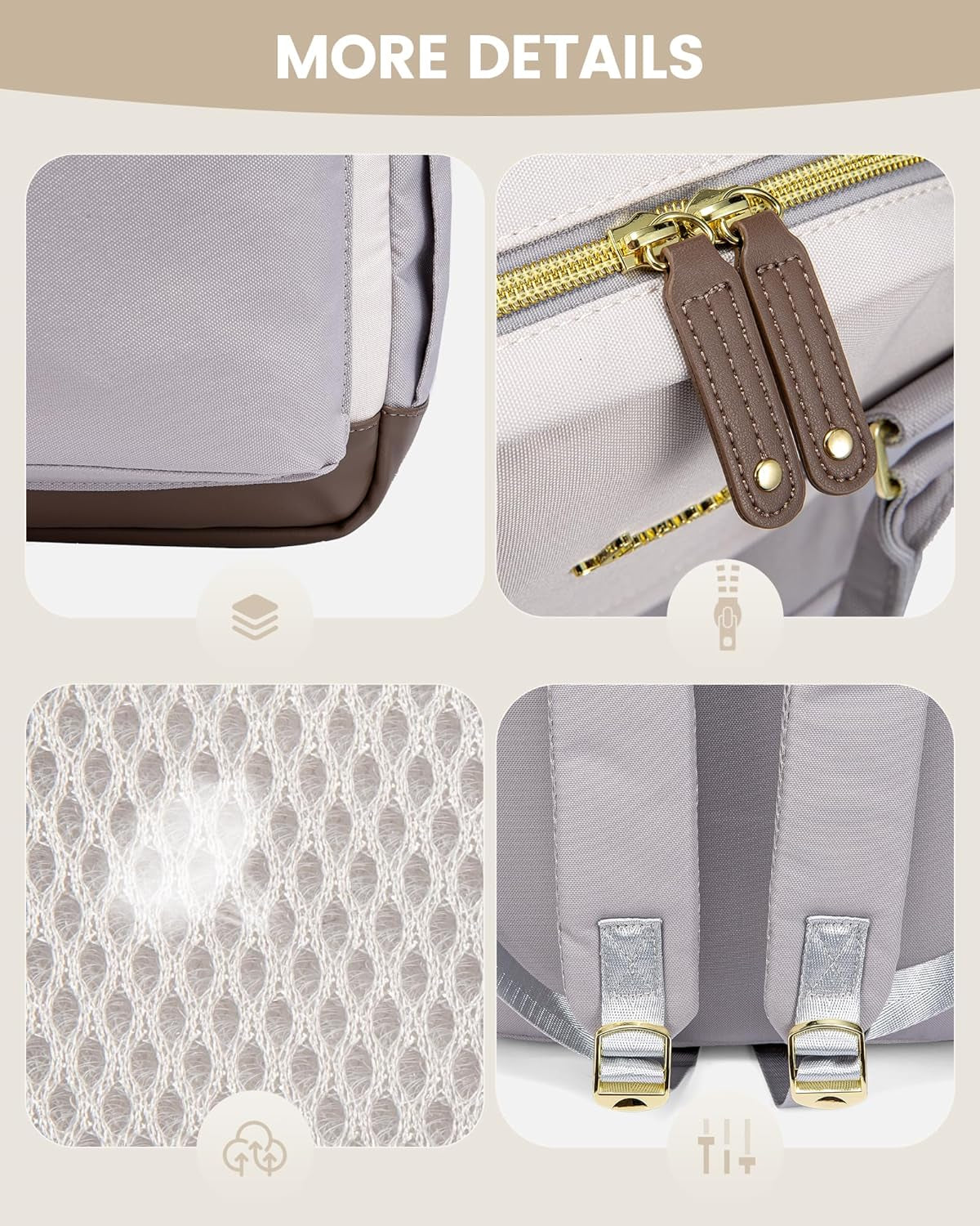 Travel Laptop Backpack Women, 15.6 Inch