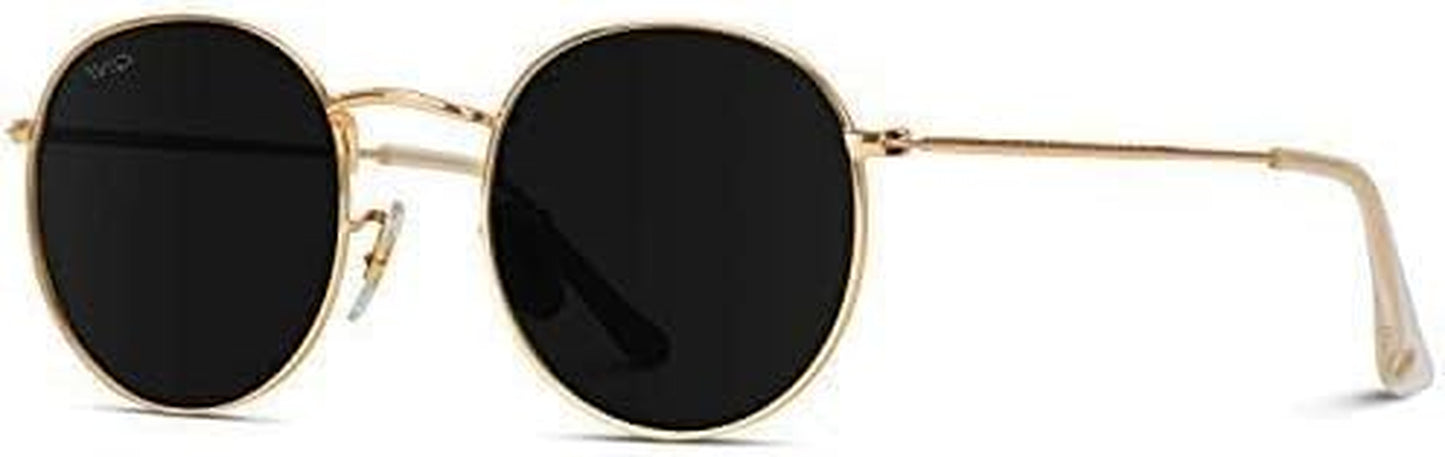  Reflective Lens round Trendy Sunglasses