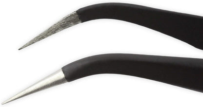 Precision Tweezers Set Extra Fine,Angled